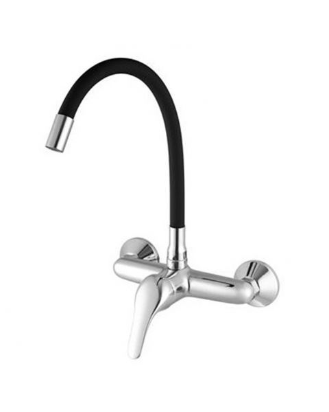 MONOCOMANDO COZINHA PAREDE 7006 C70 BM CROM/PRETO CX