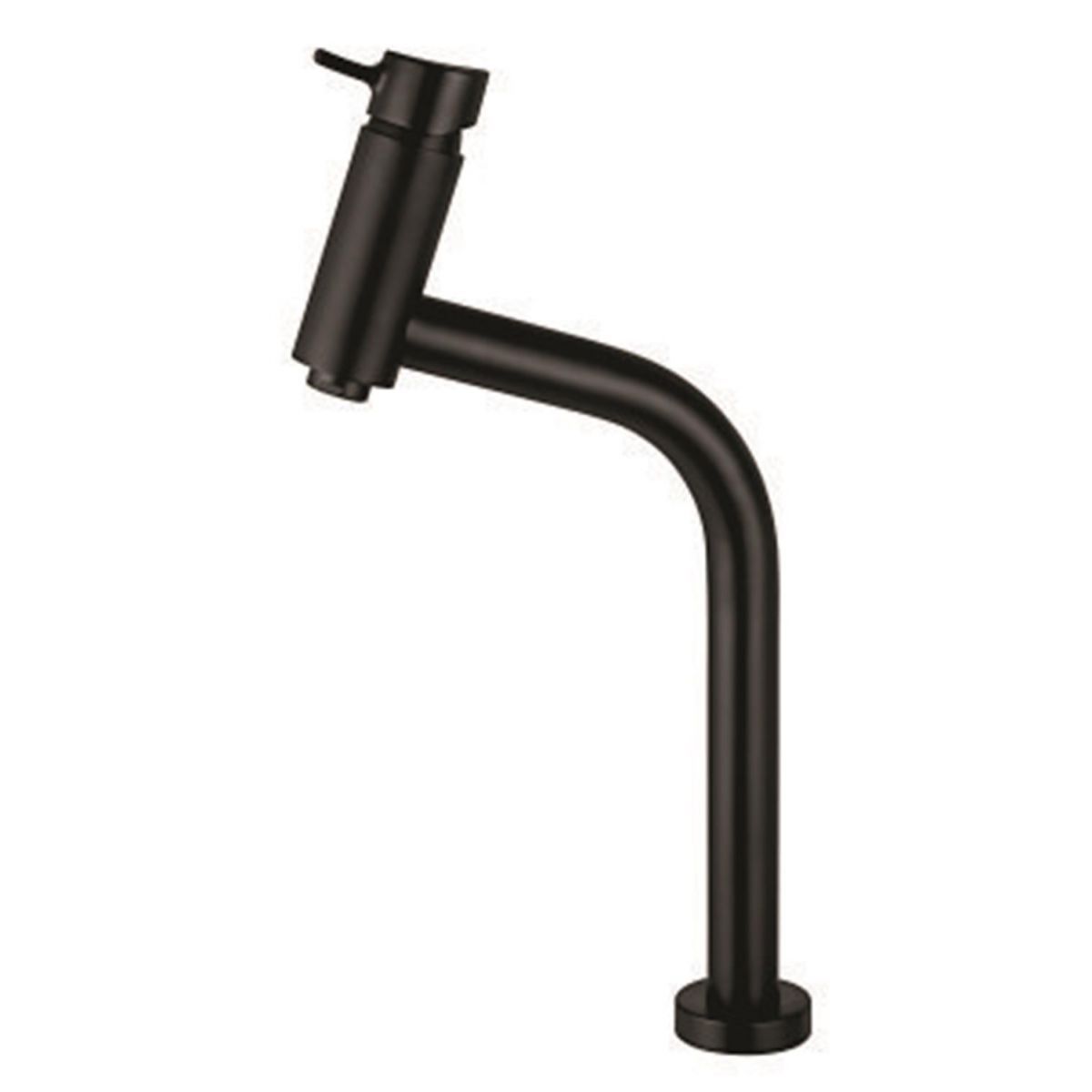 MONOCOMANDO LAVATORIO BANCADA 2877 78 PRETO MATTE CX