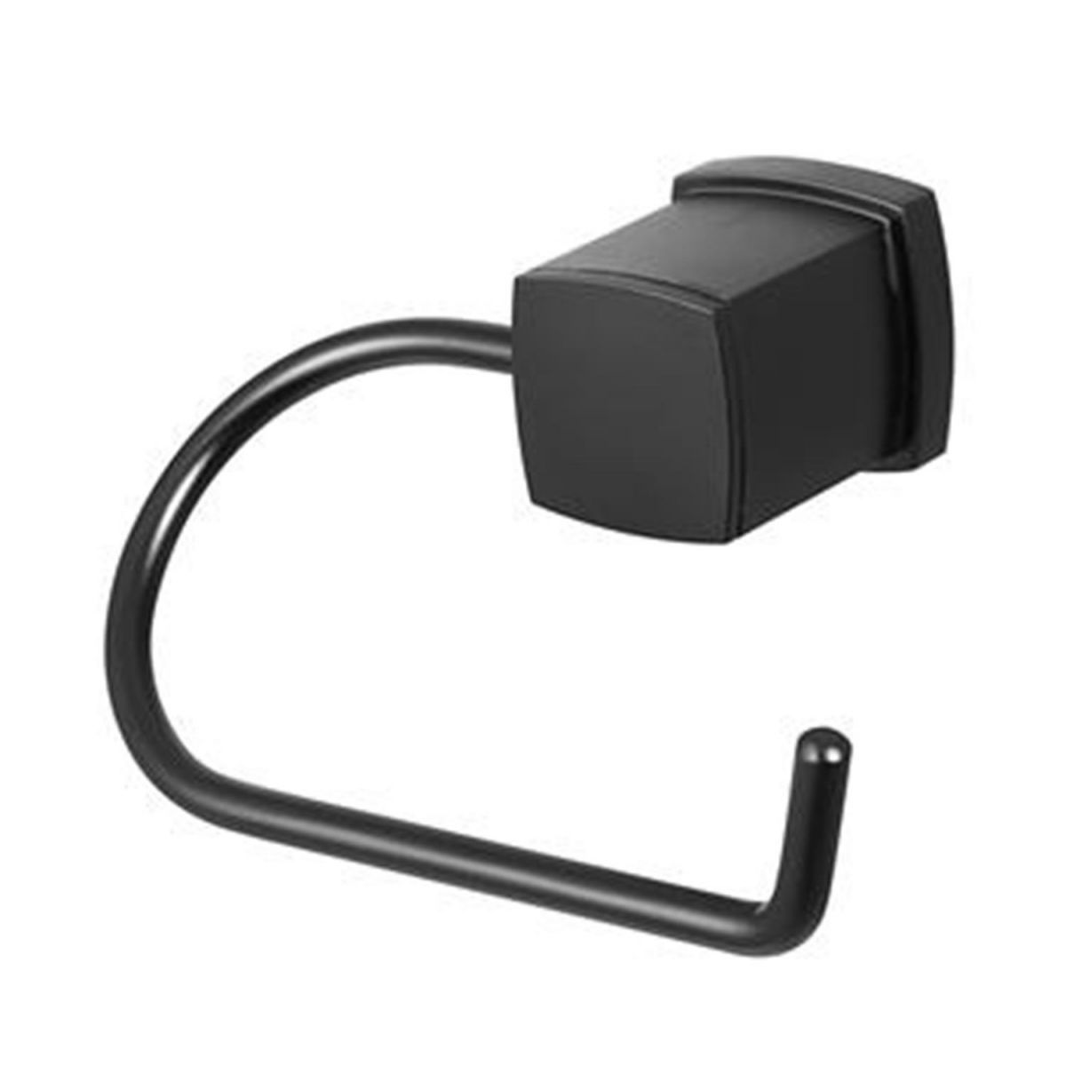 PORTA PAPEL BLOCK 38 PRETO MATTE CX