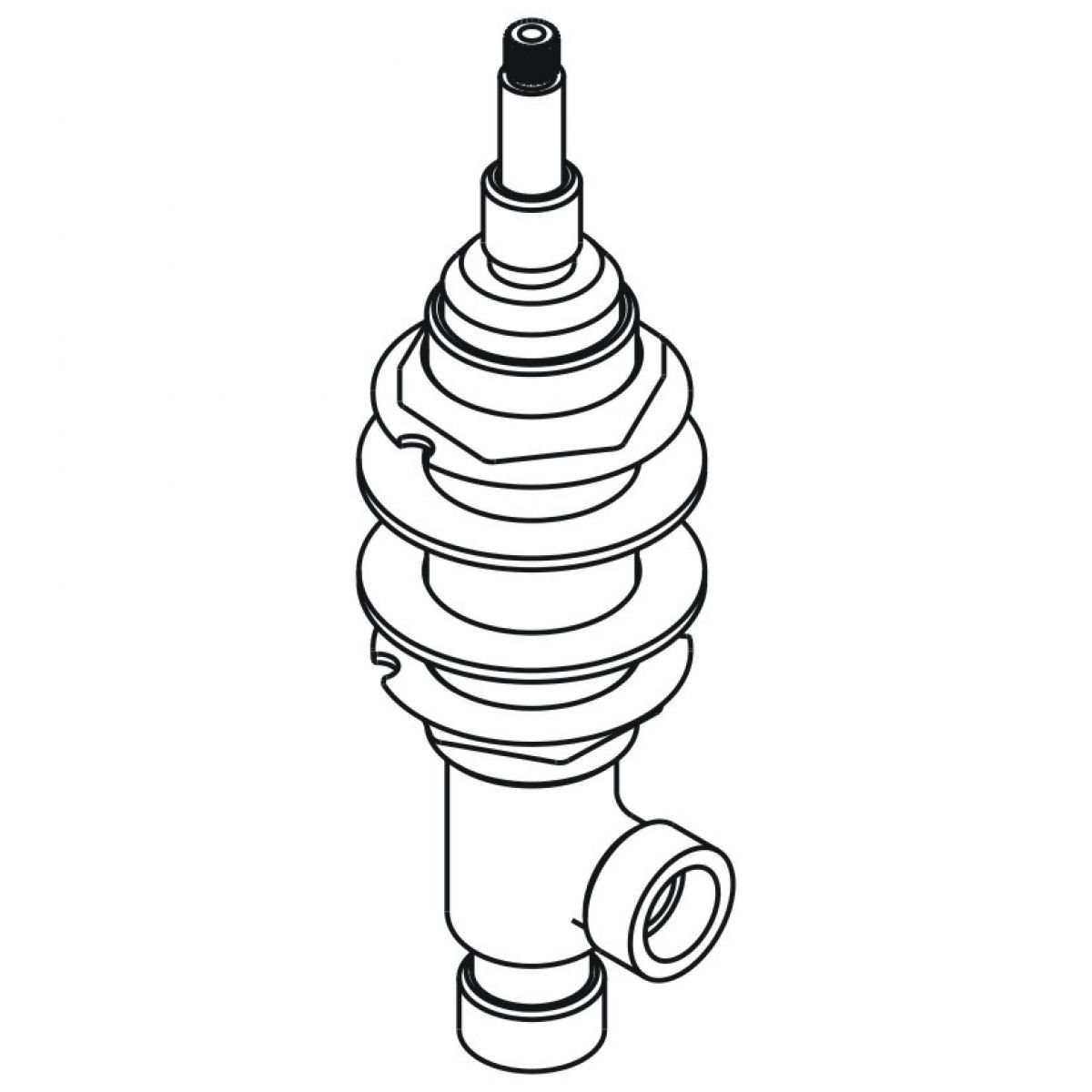 REGISTRO BIDE/LAVATORIO LATERAL PLASTICO MVS LONGO CX