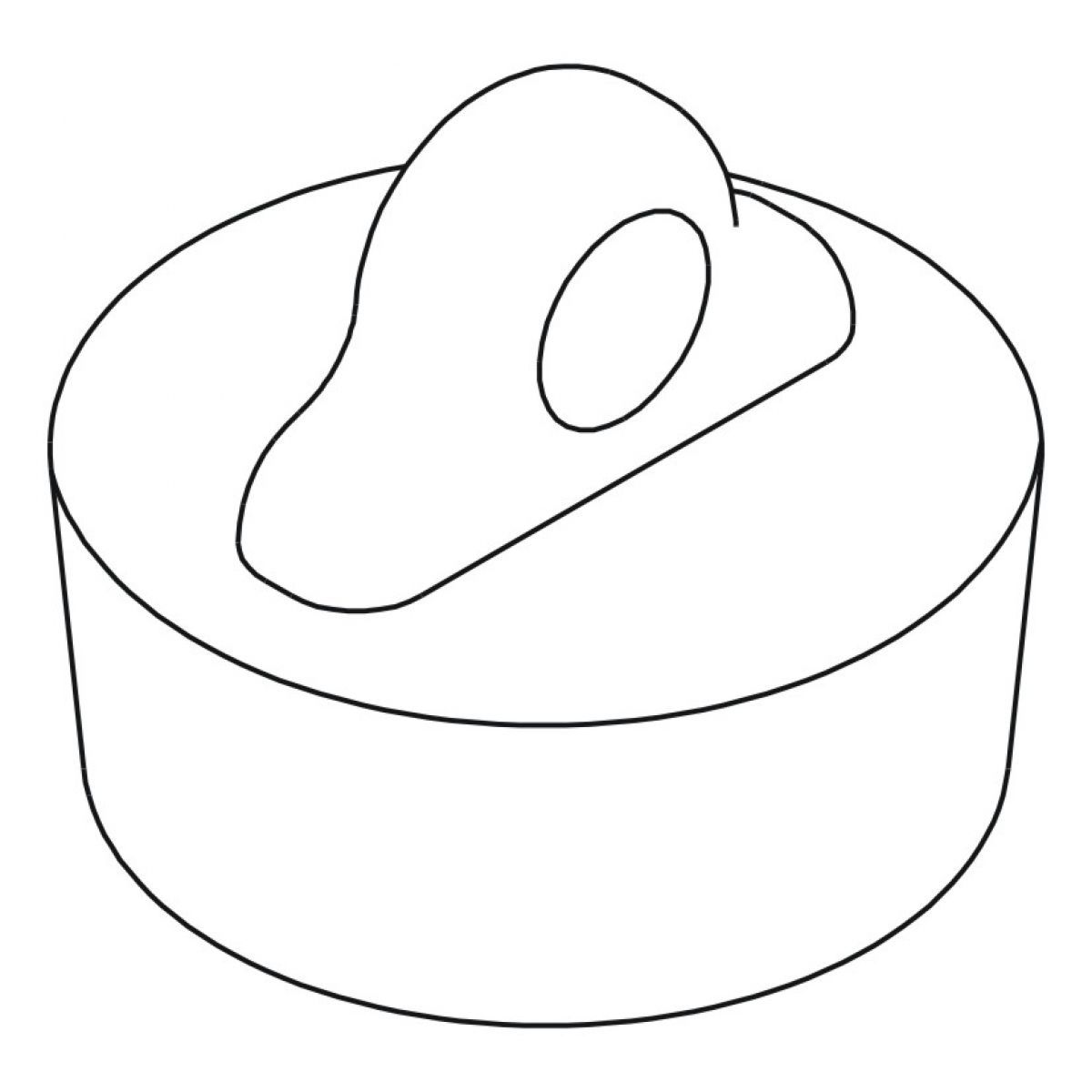 TAMPA PLASTICA VALVULA CX