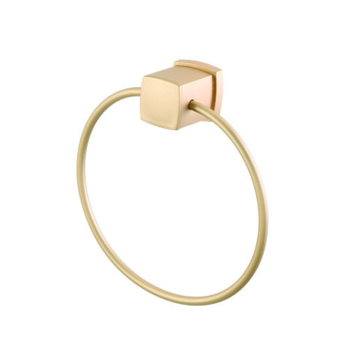 TOALHEIRO ARGOLA BLOCK 38 DOURADO MATTE CX