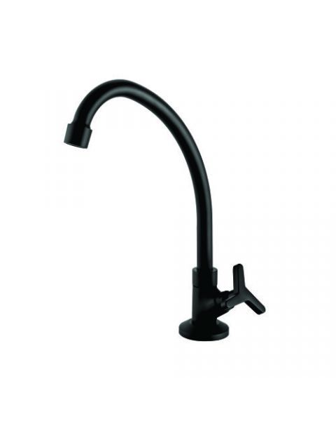 TORNEIRA COZINHA BANCADA 1173 15 PRETO MATTE BJ 1/4V CX