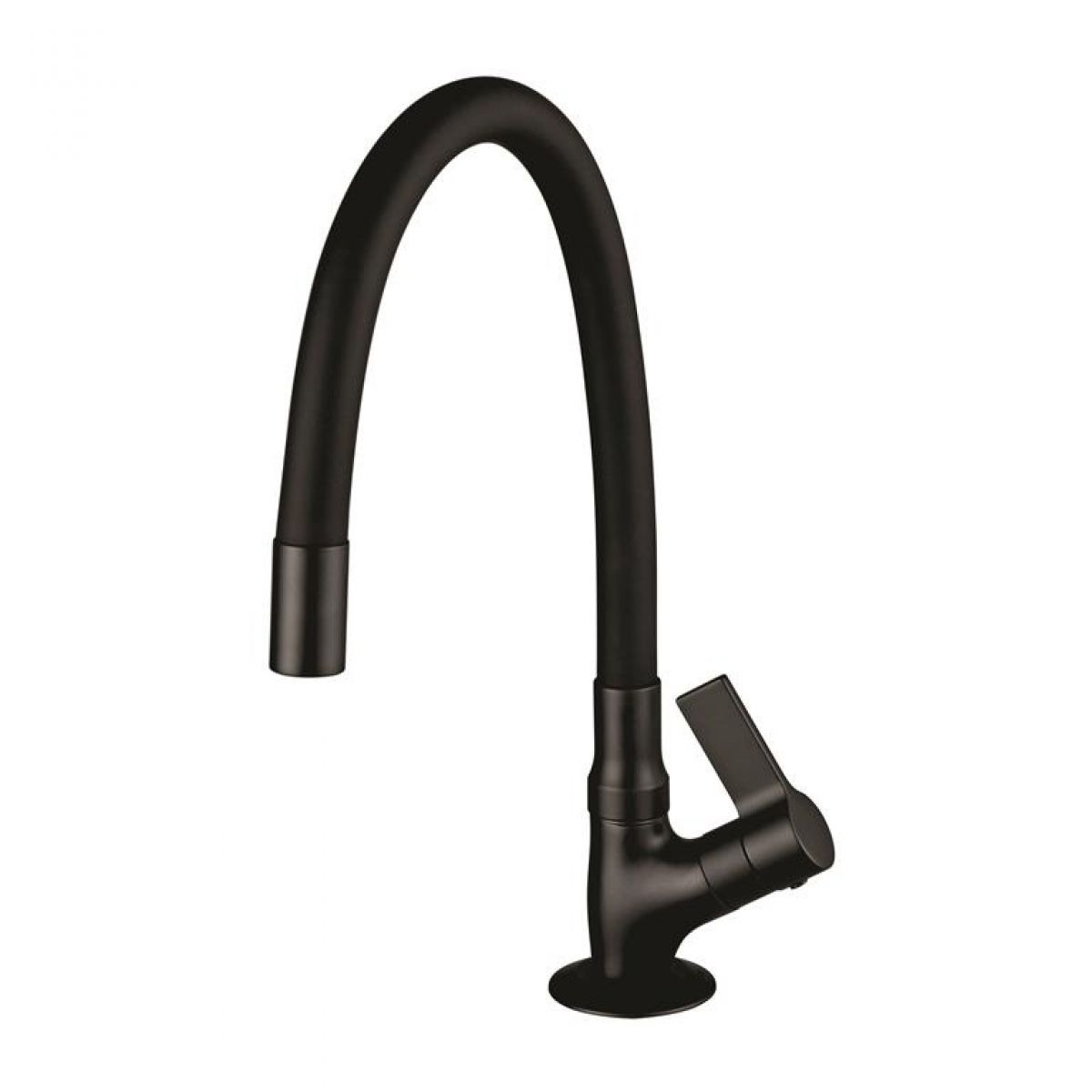 TORNEIRA COZINHA BANCADA 1173 36 PRETO MATTE BM 1/4V BL
