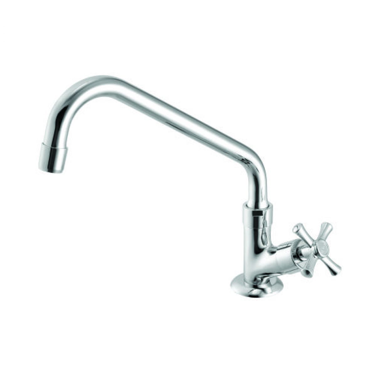 TORNEIRA COZINHA BANCADA 1173 C24 BA 1/4V BL