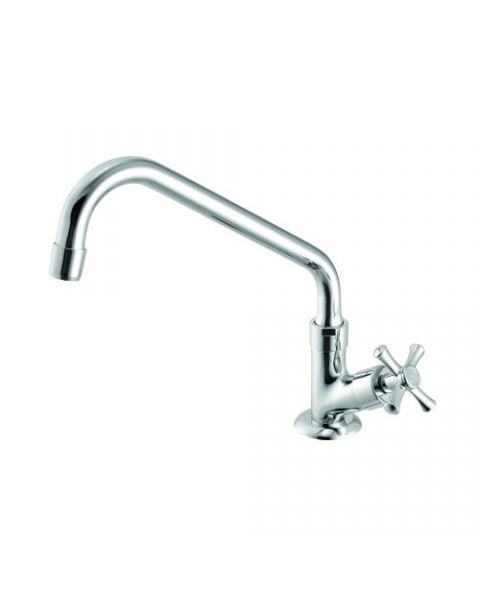 TORNEIRA COZINHA BANCADA 1173 C24 BA 1/4V BL