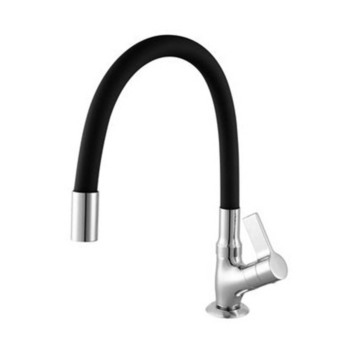 TORNEIRA COZINHA BANCADA 1173 C36 BM CROM/PRETO 1/4V BL