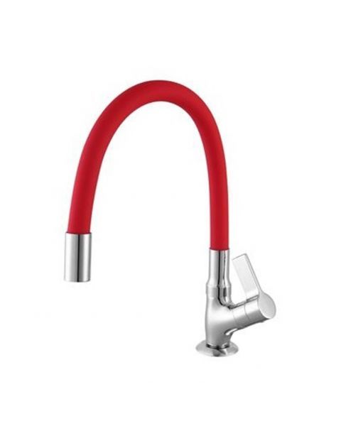 TORNEIRA COZINHA BANCADA 1173 C36 BM CROM/VERM 1/4V BL