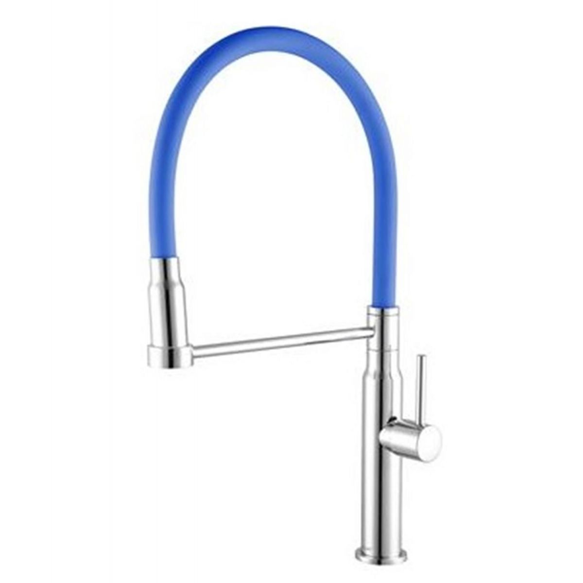 TORNEIRA COZINHA BANCADA 1178 C75 BICA FLEXIVEL AZUL 1/4V CX