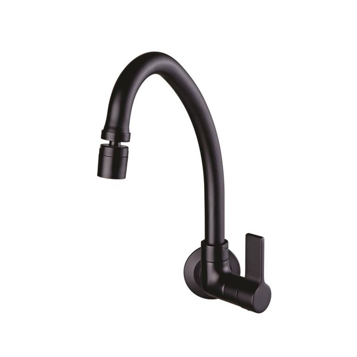 TORNEIRA COZINHA PAREDE 1187 36 PRETO MATTE BJ AA 1/4V CX