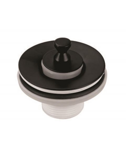 VALVULA LAVATORIO 1608 C 7/8 T METAL PRETO MATTE CX