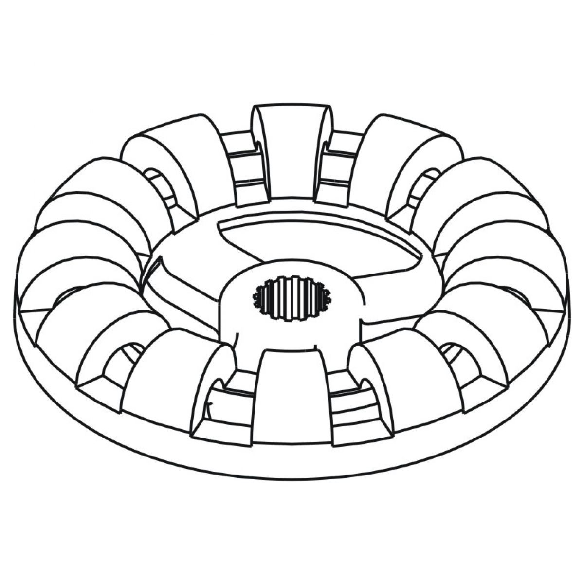 VOLANTE ALUMINIO REG 1509 1/2 3/4 1 B CX