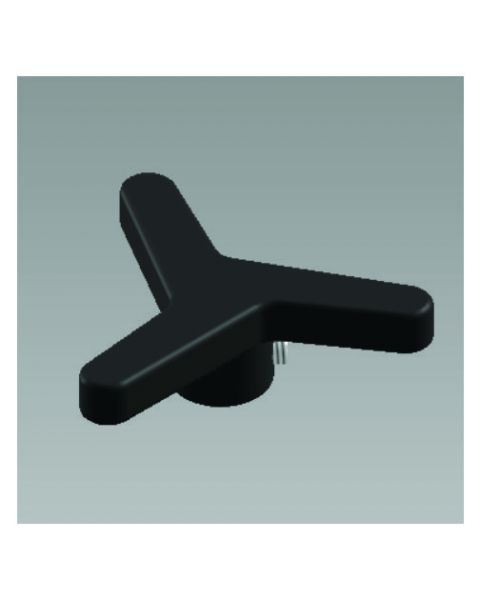 VOLANTE TRIADE C15 16-D PRETO MATTE CX
