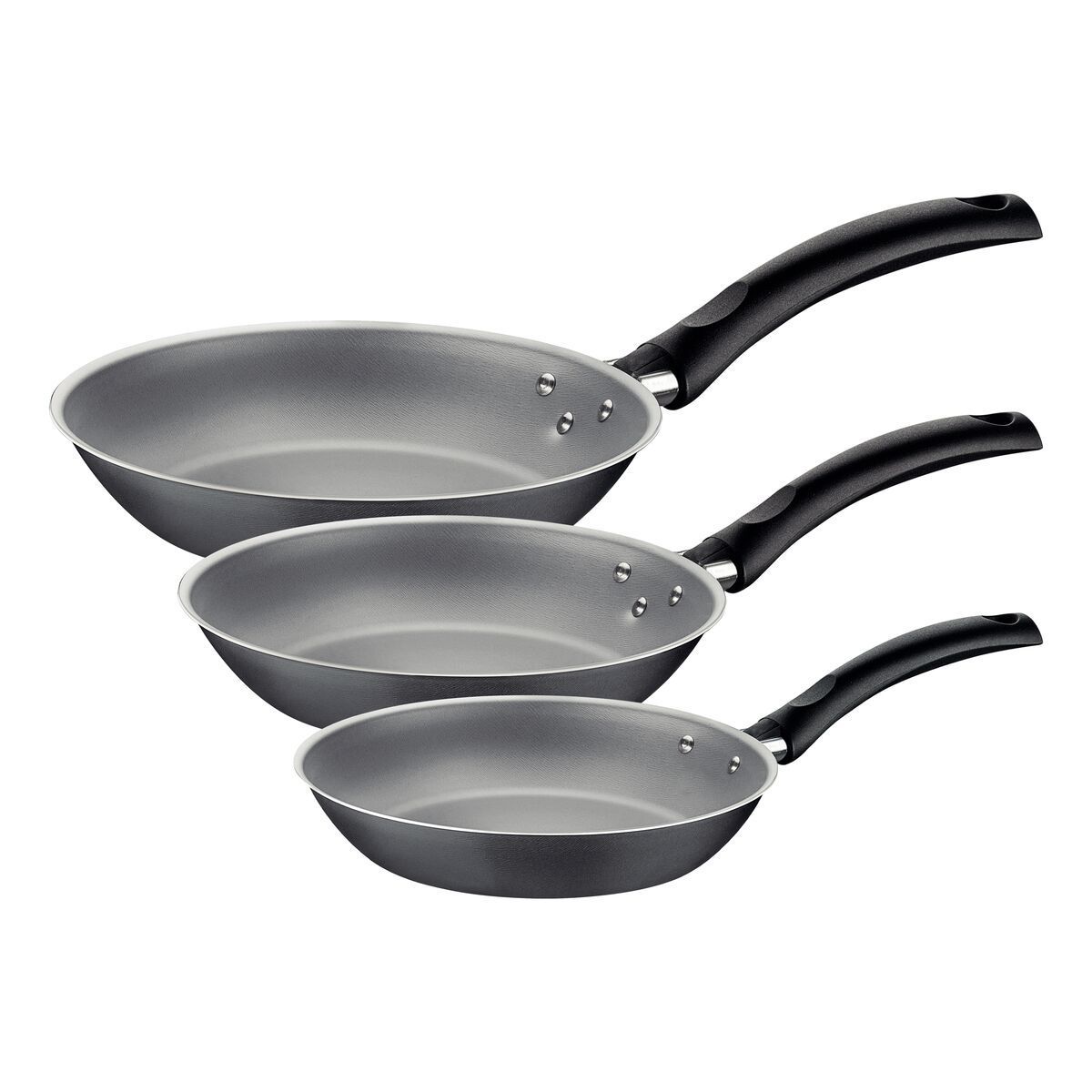 JOGO FRIGIDEIRAS ALUM 3PC TURIM GRA