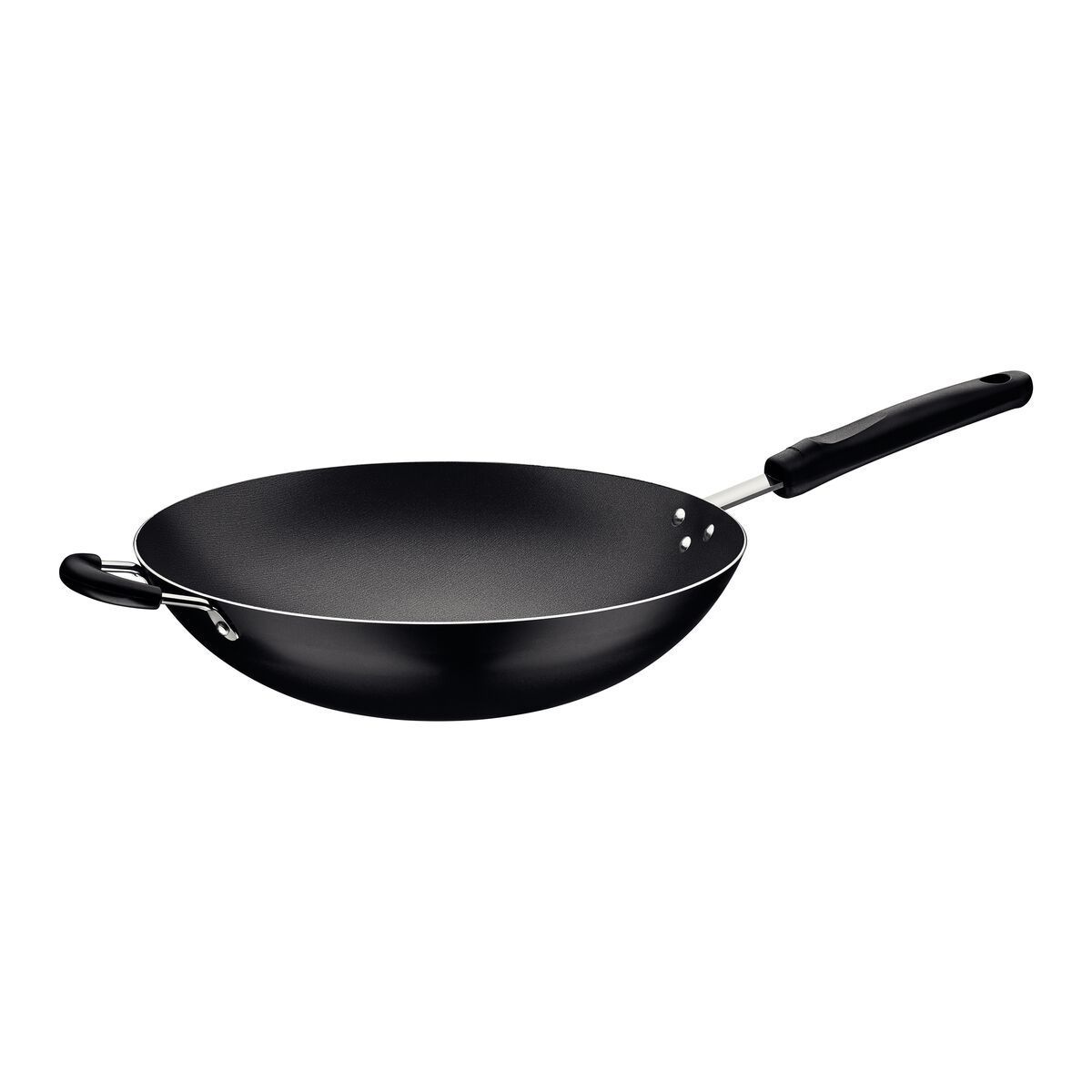 WOK ALUM 32CM S/TP LORETO GRA