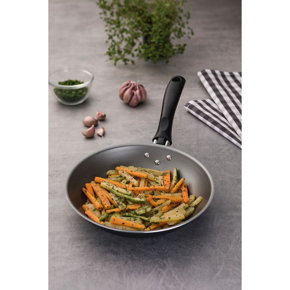 FRIGIDEIRA ALUM 24CM TURIM CHU