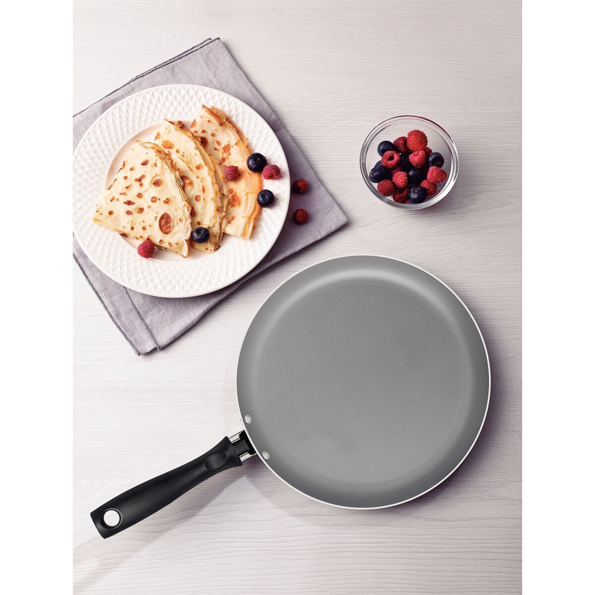 PANQUEQUEIRA ALUM 22CM TURIM CHU