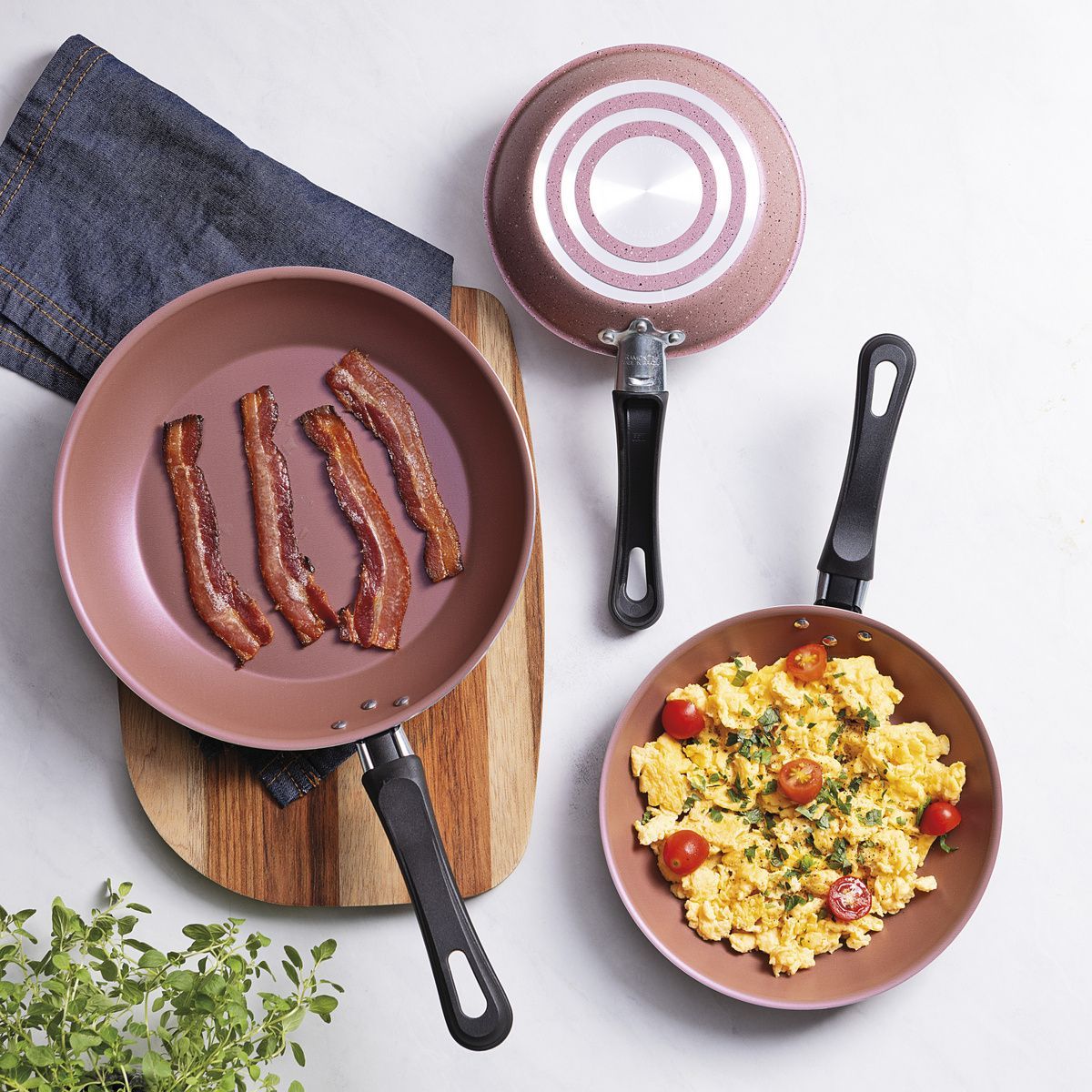 JOGO FRIGIDEIRA ALUM 3PC LINZ ROS