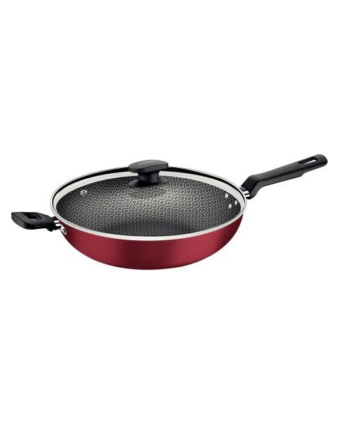 WOK ALUM 28CM LORETO VER