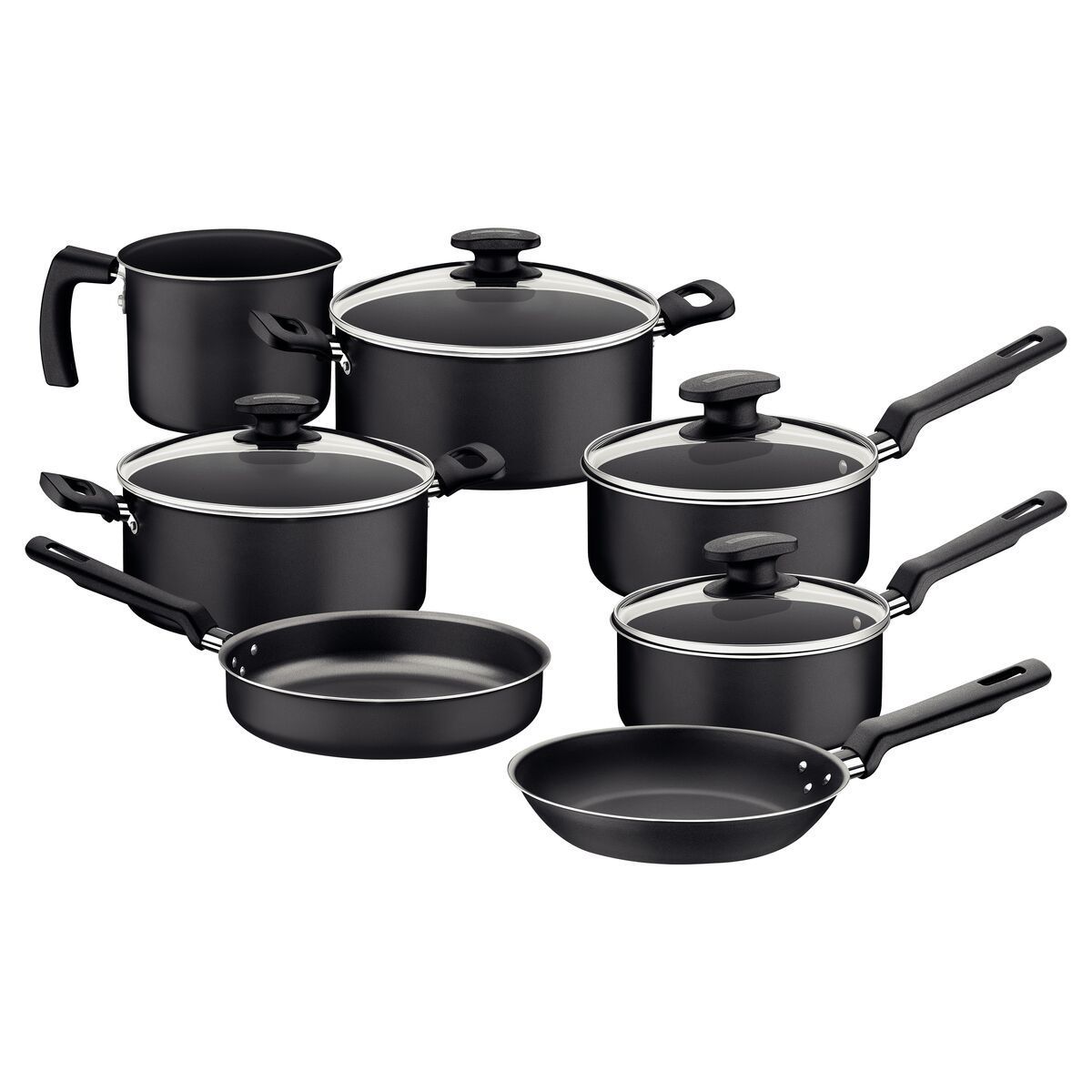 JOGO PANELAS ALUM 7PC LORETO GRA