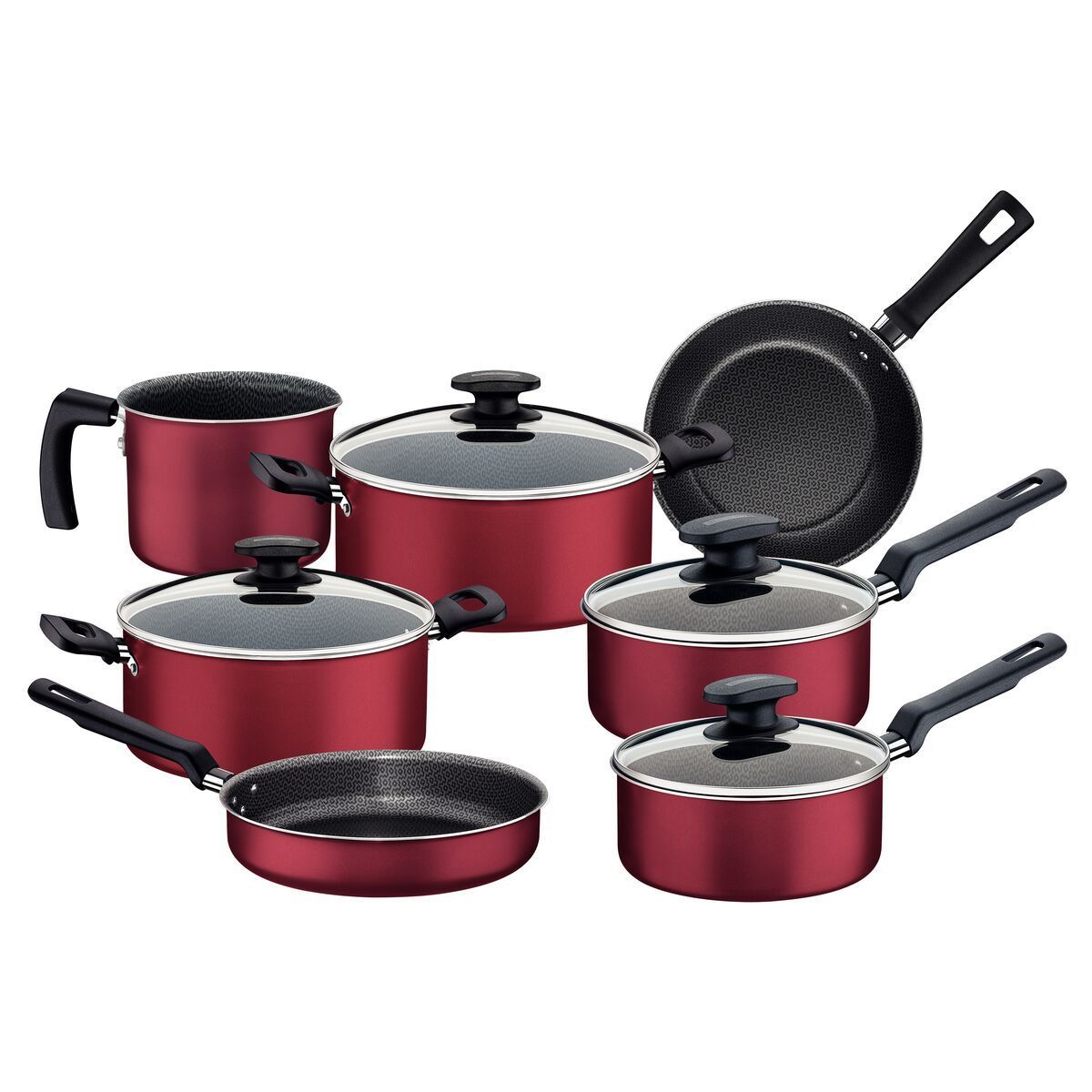 JOGO PANELAS ALUM 7PC LORETO VER