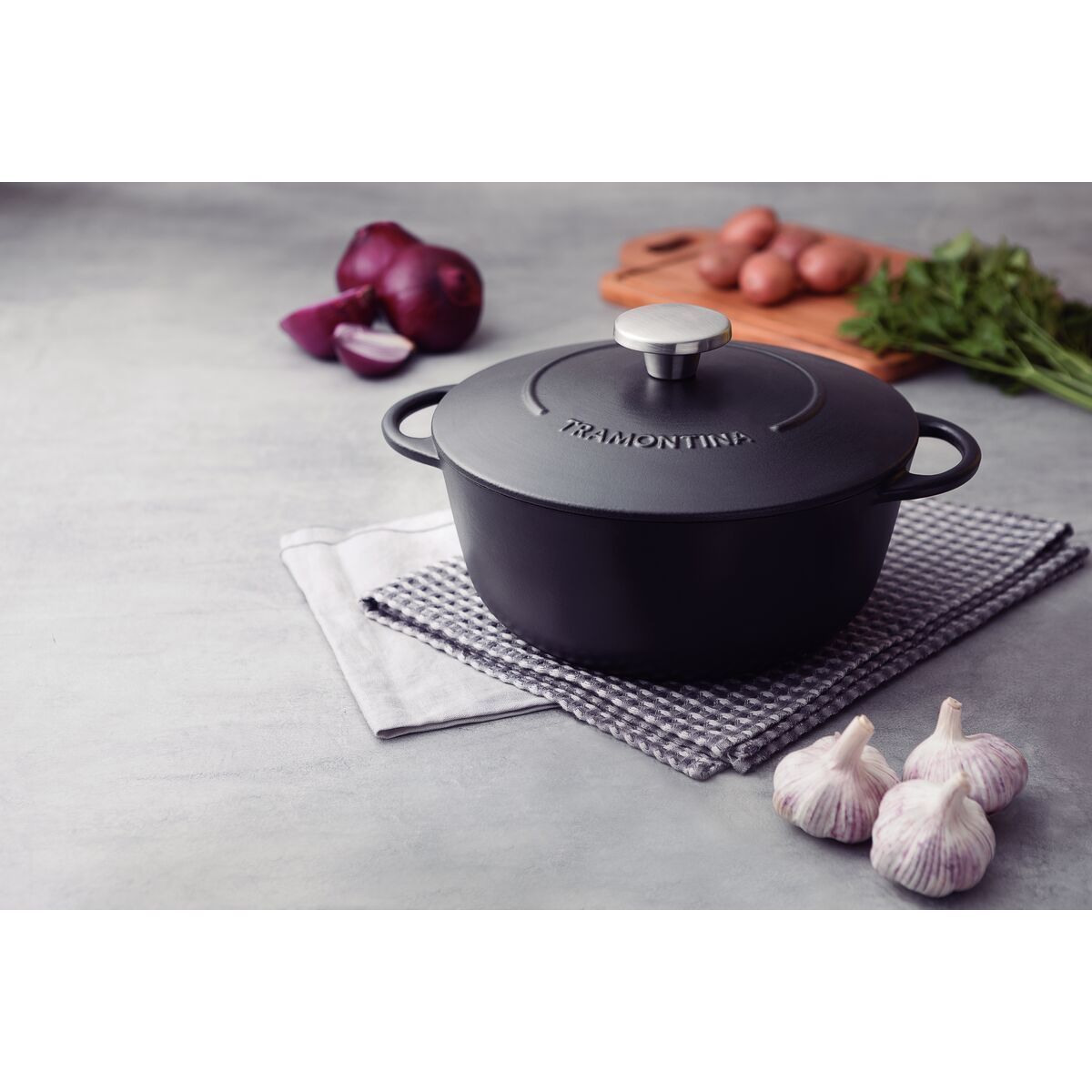 CACAROLA FUND FERRO 24CM TRENTO PRE