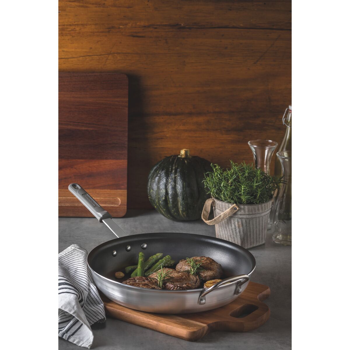 FRIGIDEIRA ALUM 35CM PROFISSIONAL