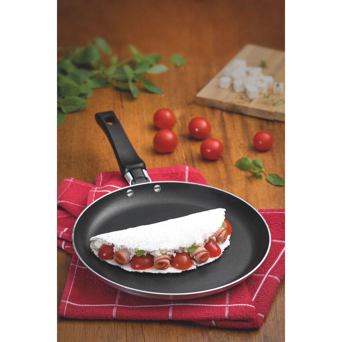 PANQUEQUEIRA ALUM 22CM PROFISSIONAL