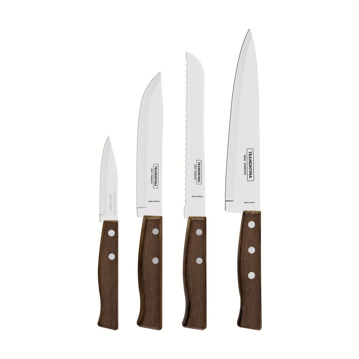 JOGO FACAS INOX 4PC TRADICIONAL