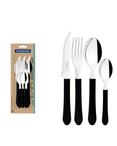 FAQUEIRO INOX 12PC LEME PRE