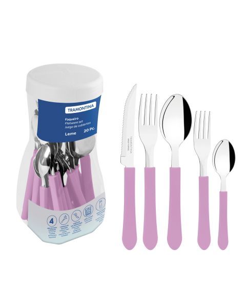 FAQUEIRO INOX 20PC LEME LAV