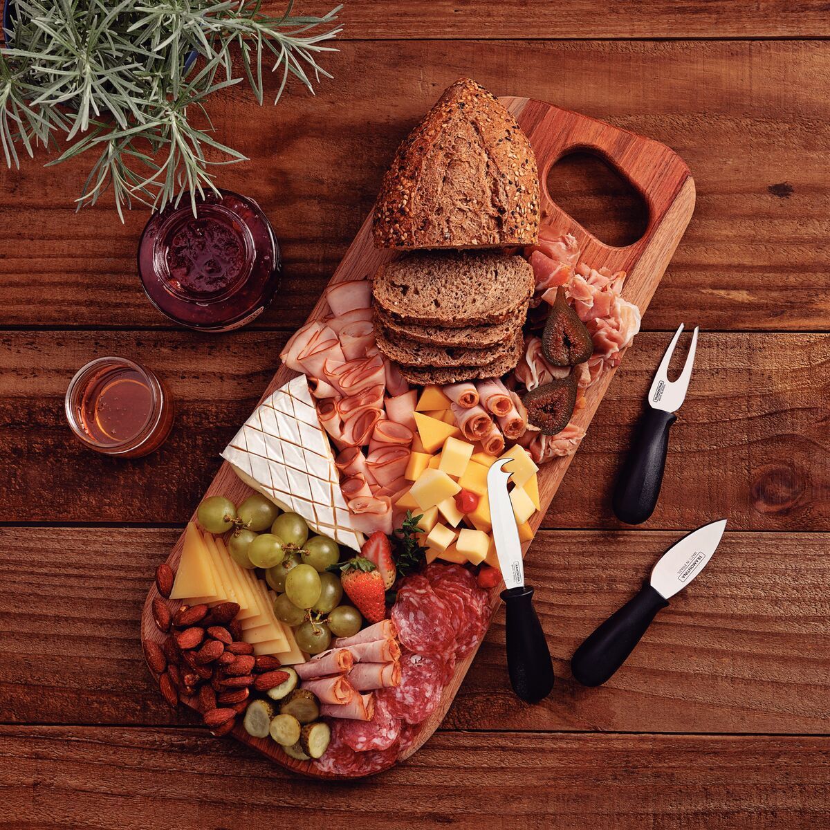 JOGO P/QUEIJO INOX 3PC HARMONIZ PRE