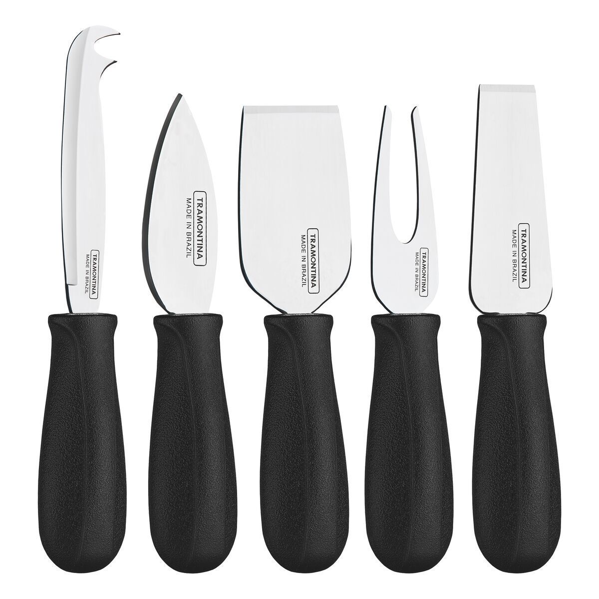 JOGO P/QUEIJO INOX 5PC HARMONIZ PRE