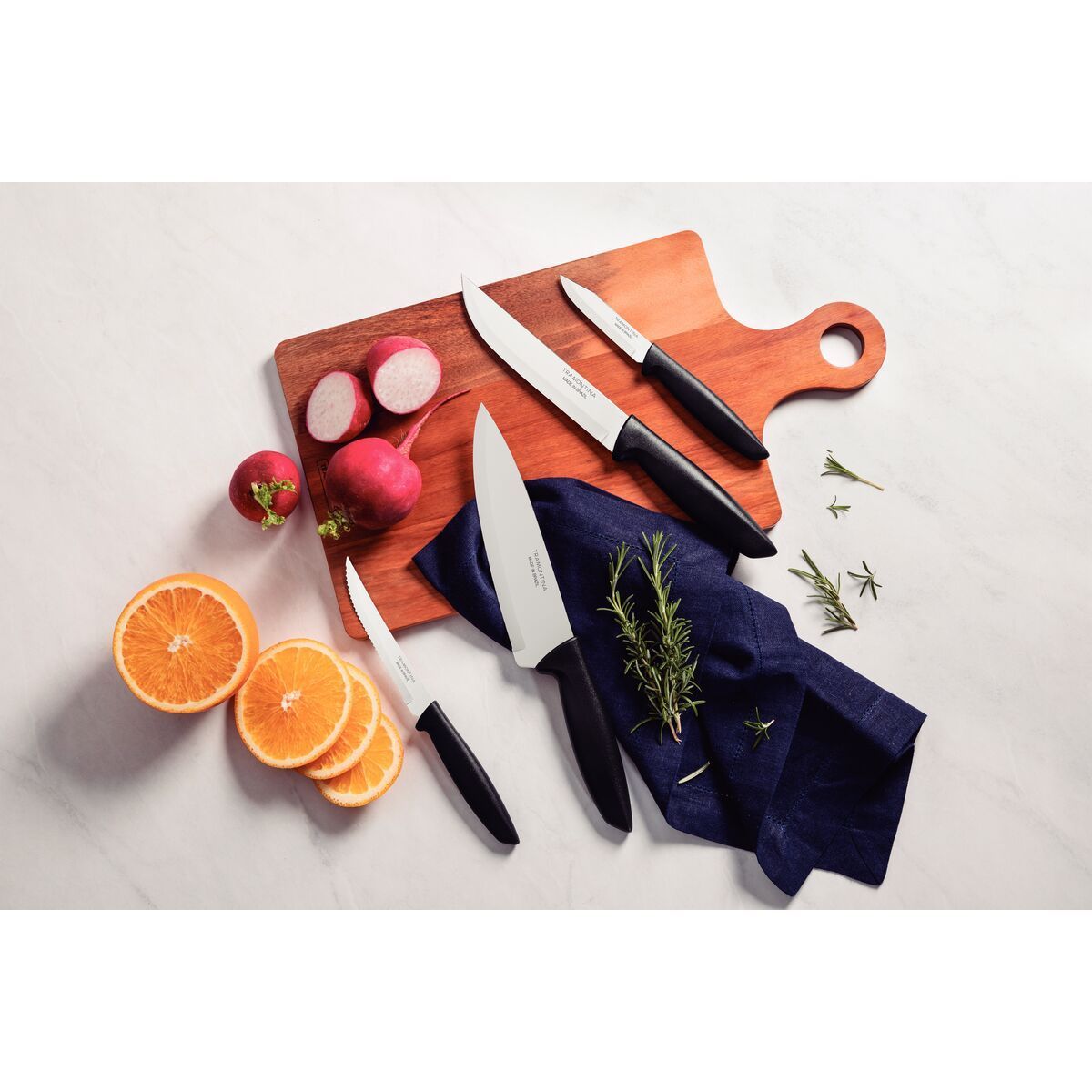 JOGO FACAS INOX 4PC PLENUS PRE