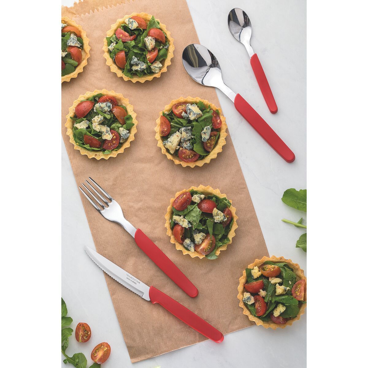 FAQUEIRO INOX 24PC CARMEL CARM/MEDI