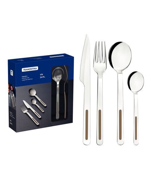 FAQUEIRO INOX 24PC VIK AGA