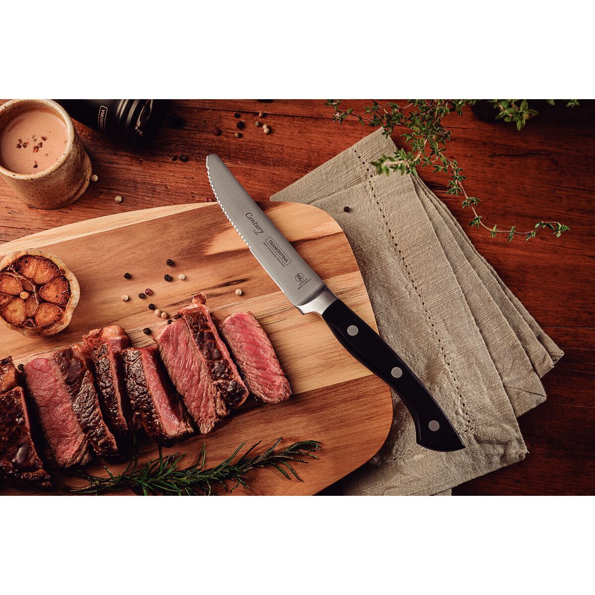 FACA CHUR JUMBO INOX 5 CENTURY PRE