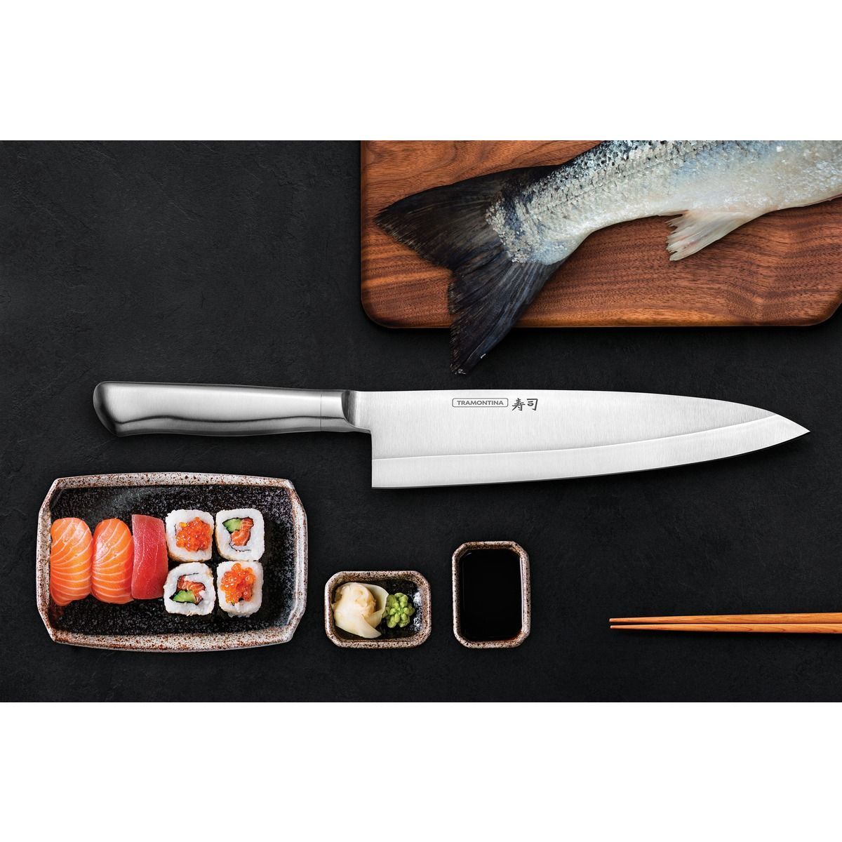 FACA DEBA INOX 8 SUSHI DIAMOND