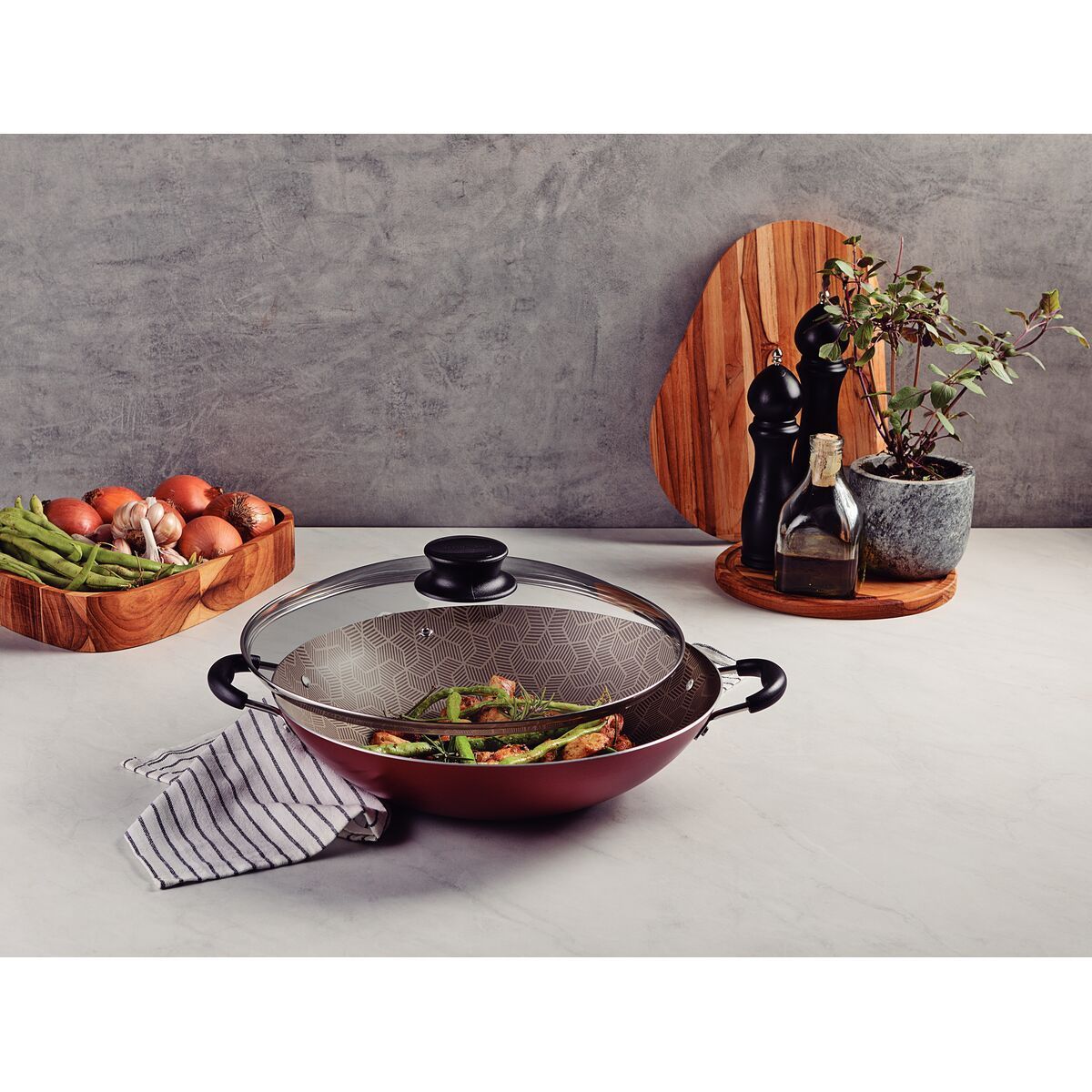 PANELA WOK ALUM 32CM PARIS VER