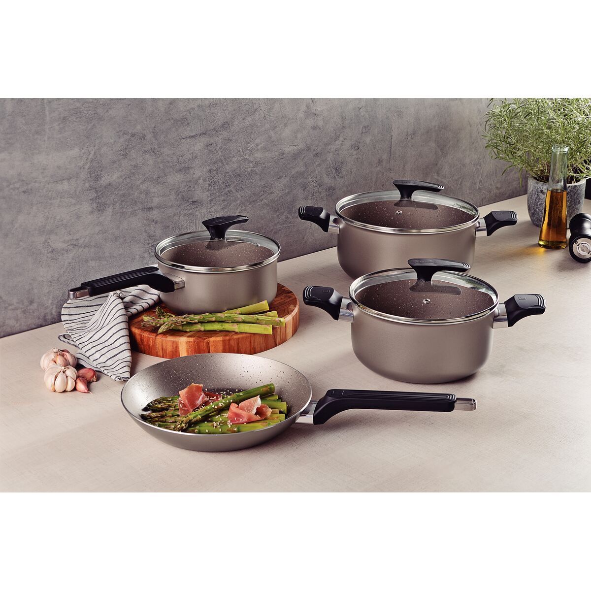 JOGO PANELAS ALUM 4PC MILAZZO AME