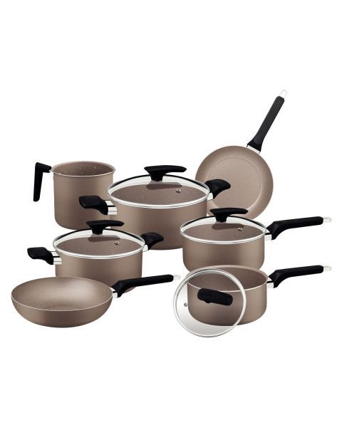 JOGO PANELAS ALUM 7PC MILAZZO AME