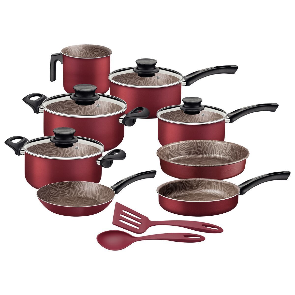 JOGO PANELAS ALUM 10PC PARIS VER