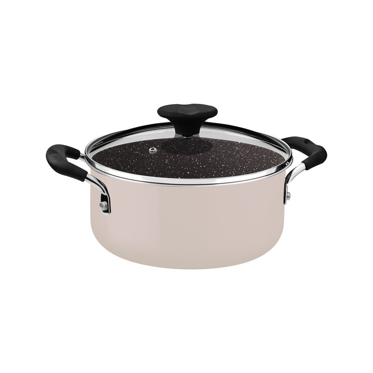 CACAROLA ALUM 24CM TUNIS ROS