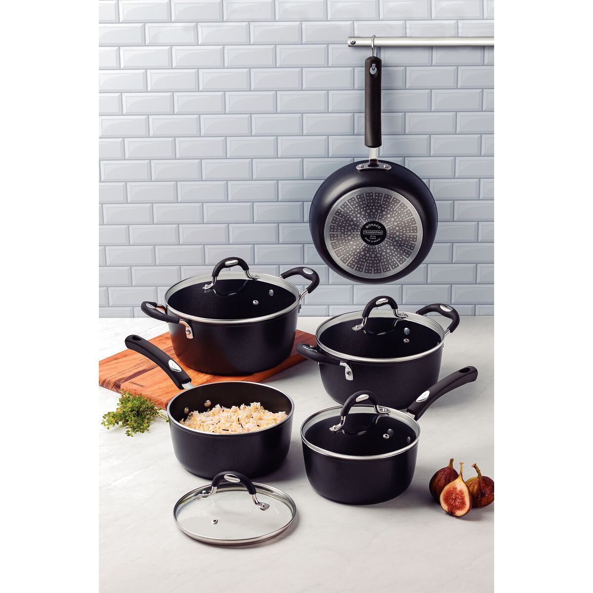 JOGO PANELA ALUM 5PC MONACO IND PRE