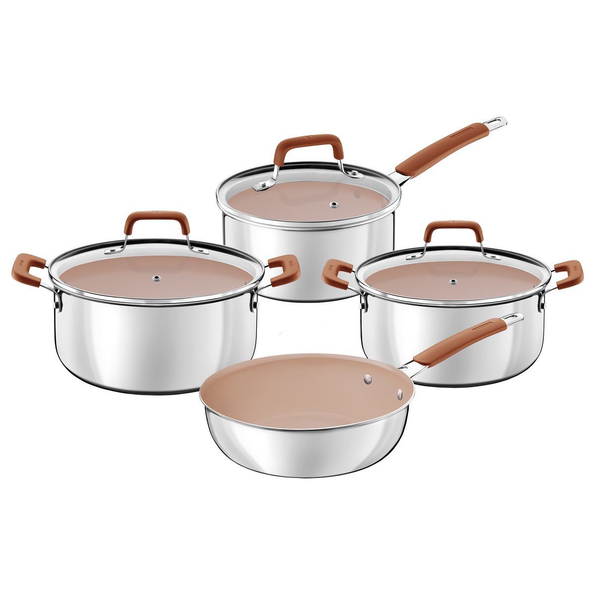 JOGO PANELA ALUM 4PC ROMAGNA MAR