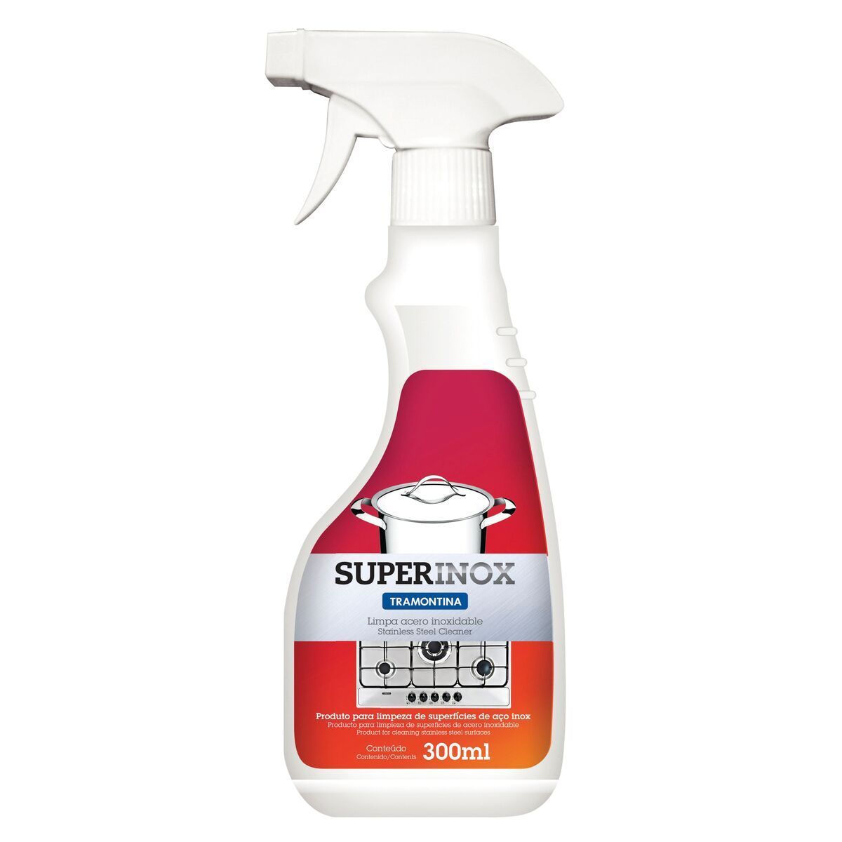 LIMPADOR LIQUIDO PARA ACO INOX