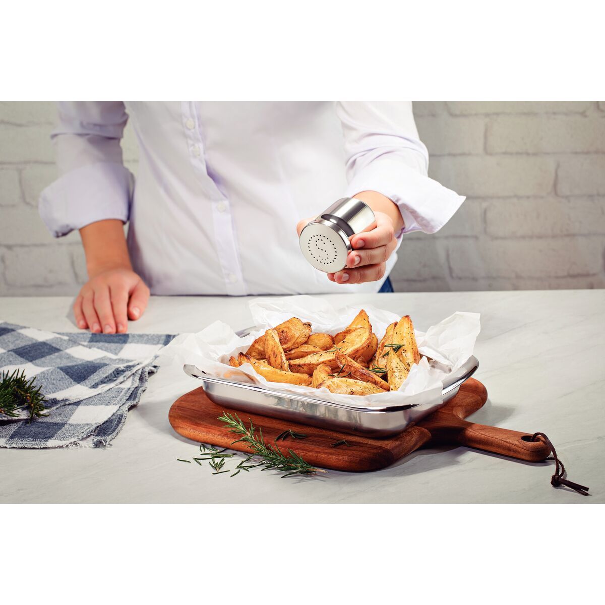 RECIPIENTE ACO INOX P/SAL