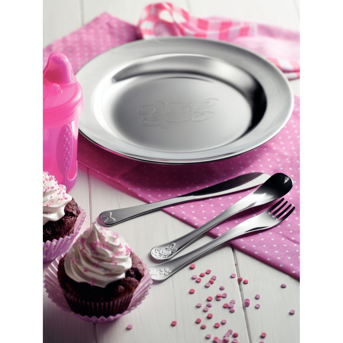 PRATO ACO INOX P/CRIANCA LE PETIT