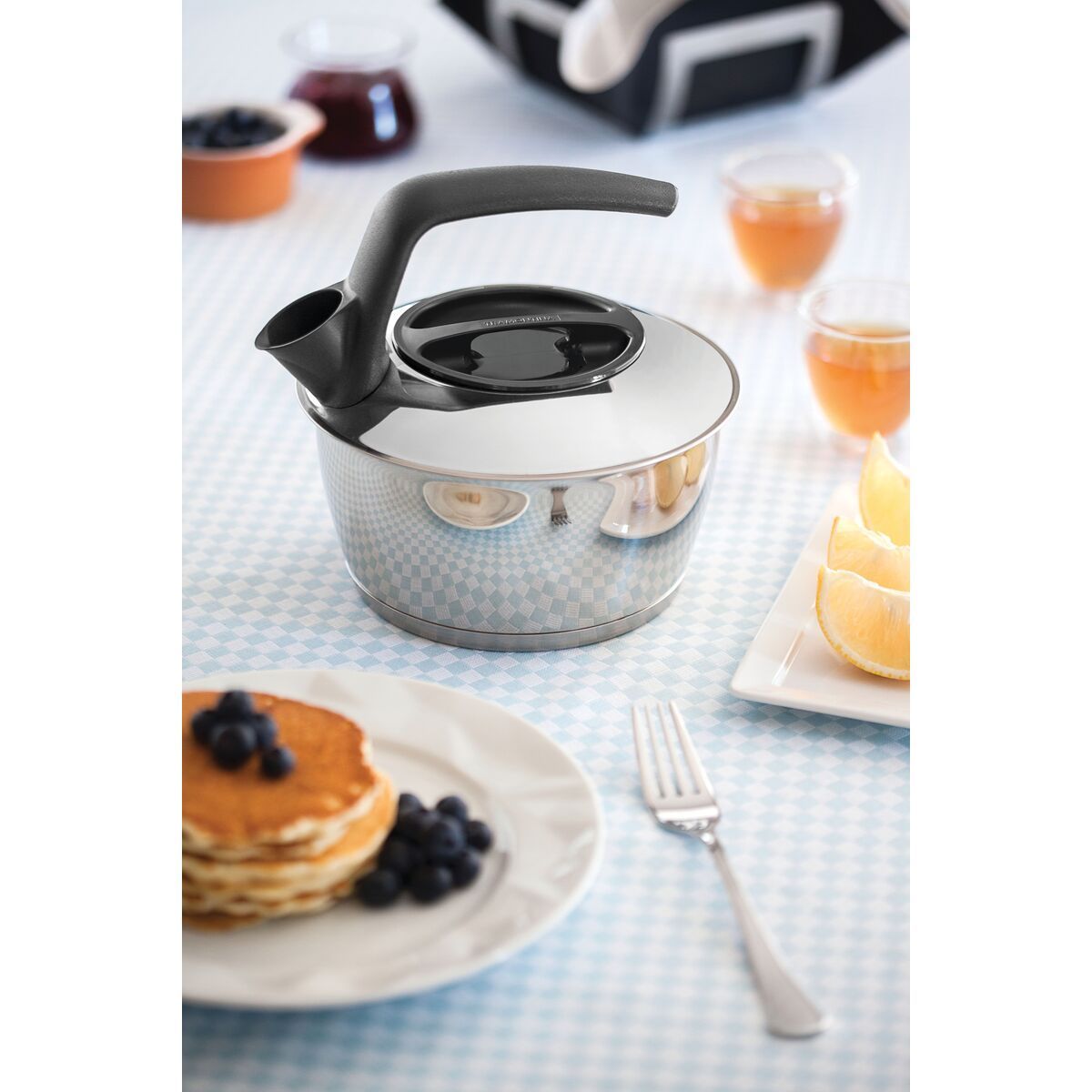 CHALEIRA ACO INOX 1,5 L FDO.TRIPLO