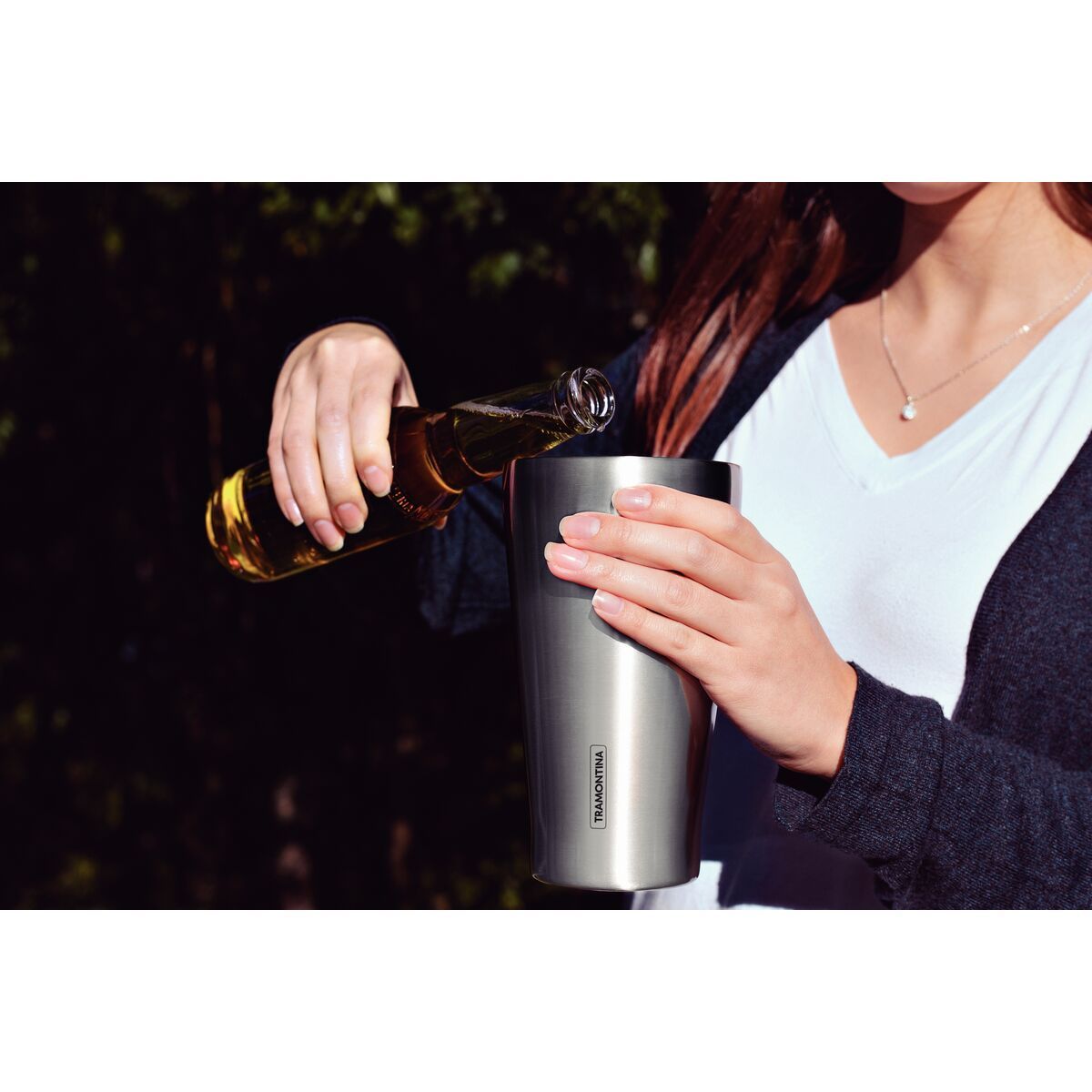 COPO TERMICO ACO INOX 0,5L S/TAMPA